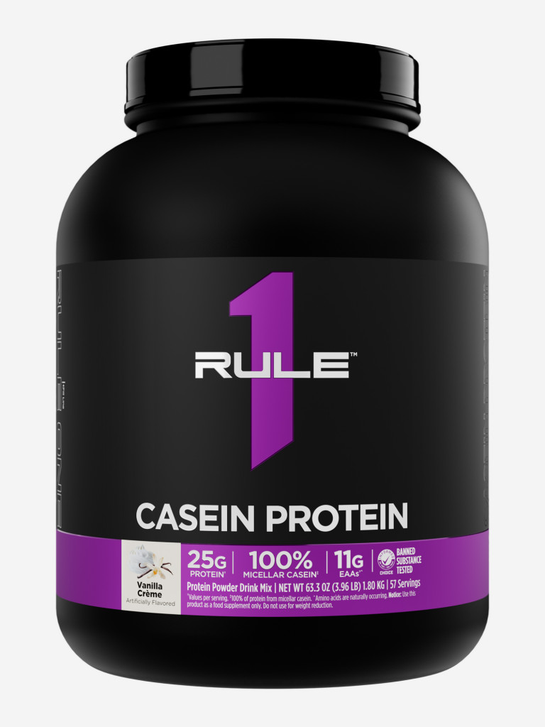 Протеин Rule 1 Casein Protein, 1800 г, Ванильный крем