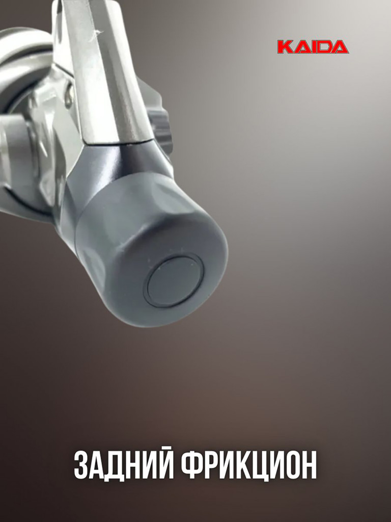 Катушка для спиннинга безынерционная Kaida катушка рыболовная CTR-403-3BB (3) подшипник