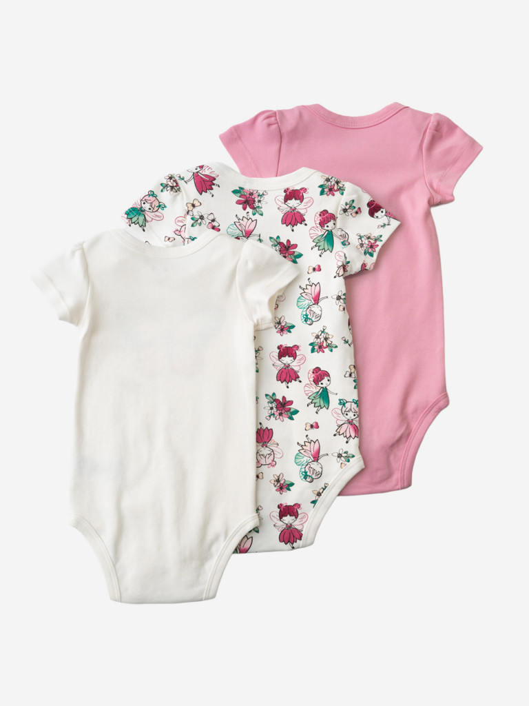 Боди для девочек, 3 шт PlayToday