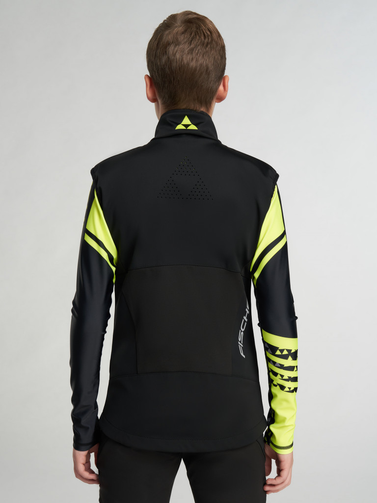 Жилет для беговых лыж для мальчиков Fischer Softshell