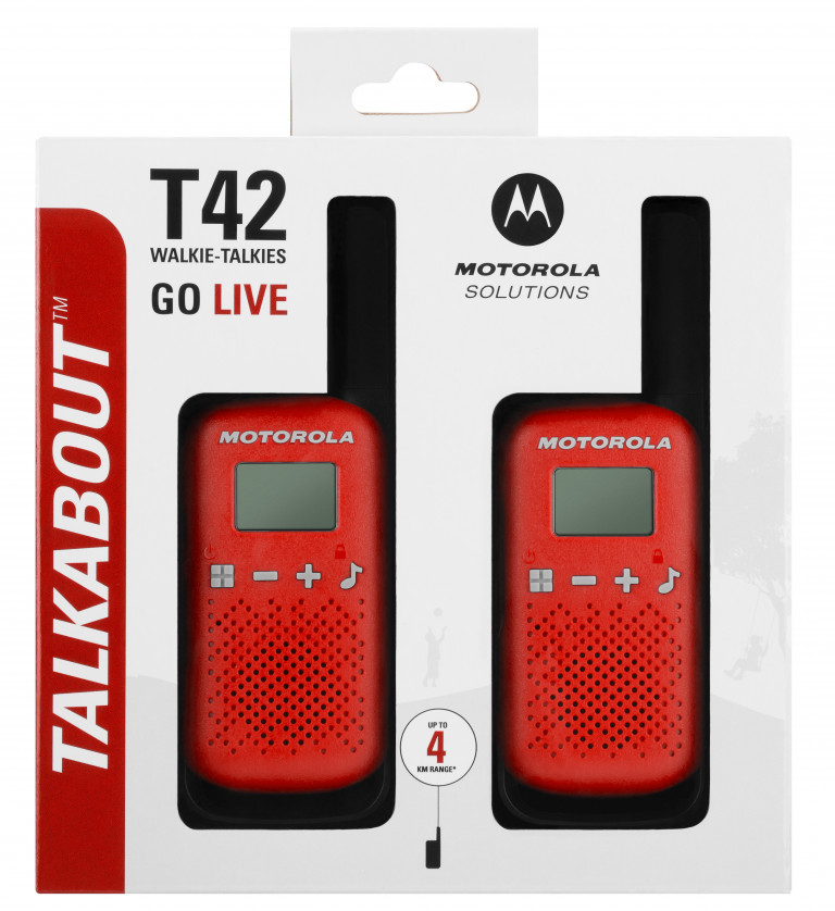 Комплект из двух радиостанций Motorola Talkabout T42