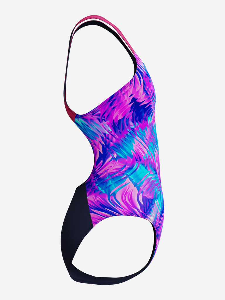 Купальник слитный для девочек Speedo Print Powerback