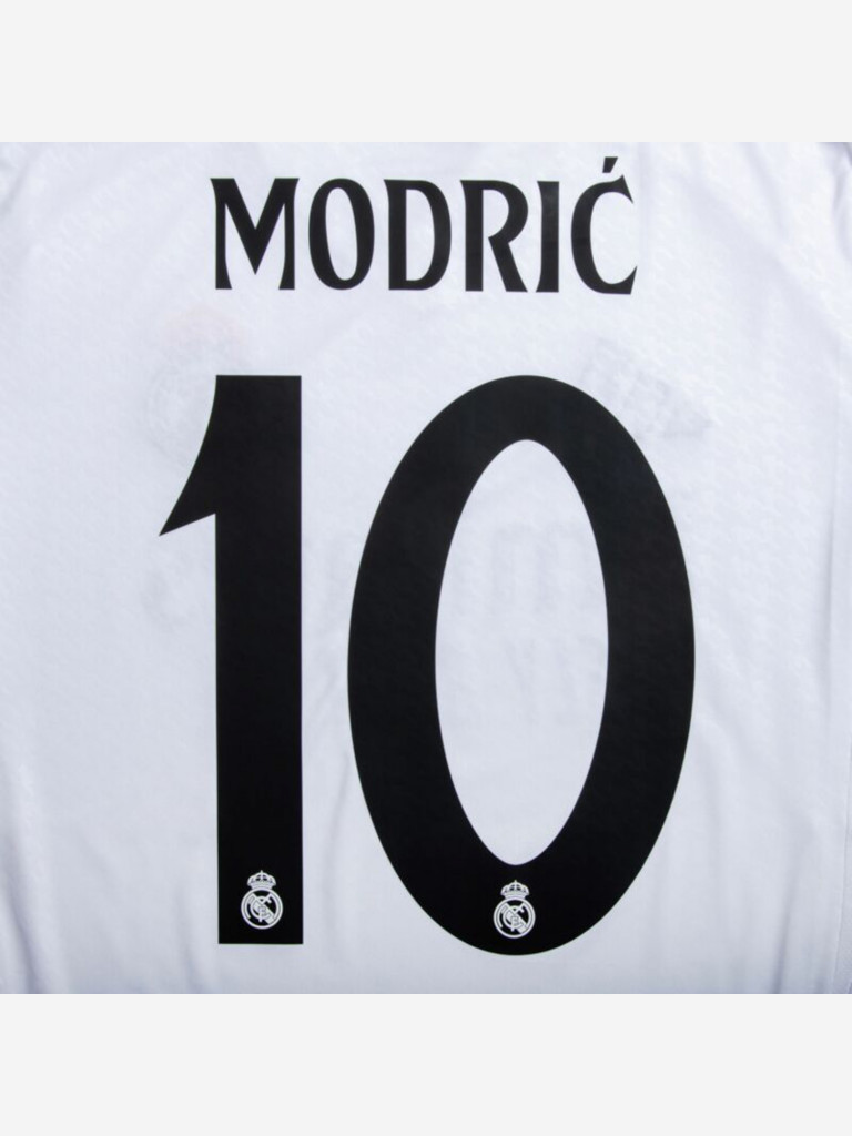 Термонаклейка MODRIC / Модрич 10 Реал Мадрид черная