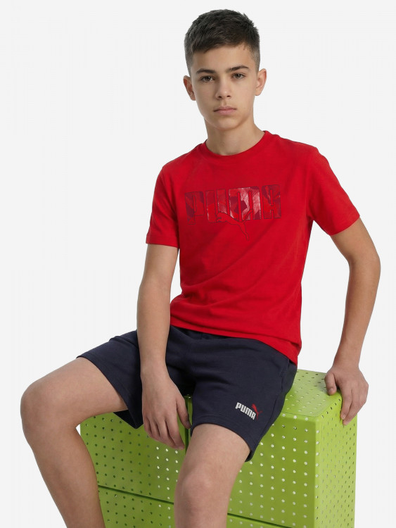 Футболка для мальчиков PUMA Ess Logo Lab Story 2