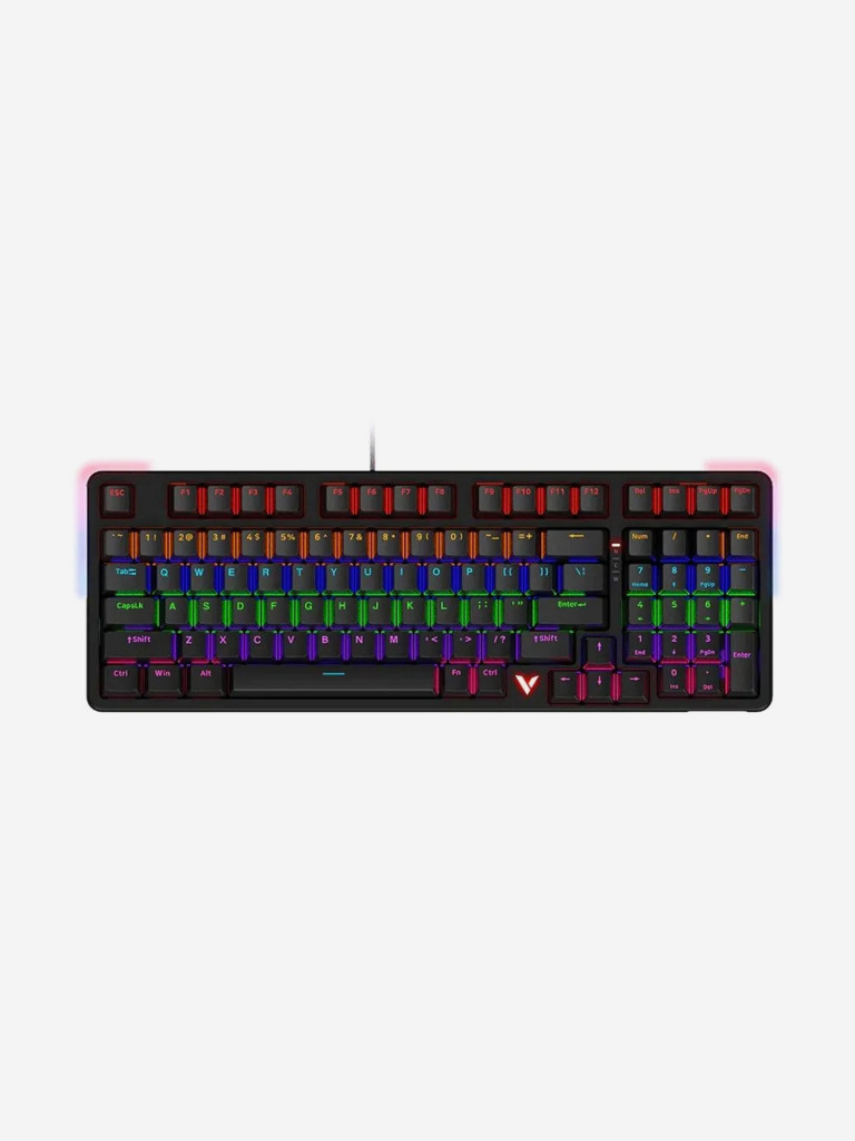 RAPOO Игровая механическая клавиатура проводная V500PRO-98, цвет - черный (13151)