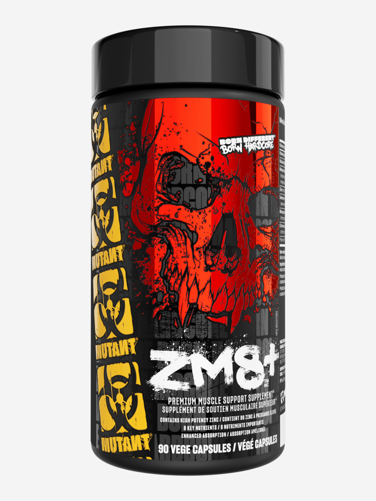 Средства повышающие тестостерон Mutant ZM8+, 90 капсул