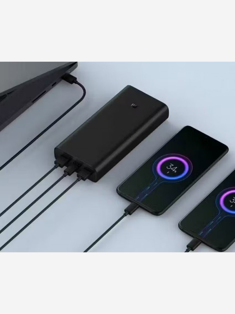 Внешний аккумулятор Powerbank Xiaomi Fast Charge 50W MAX 20000 Mah PB200SZM черный