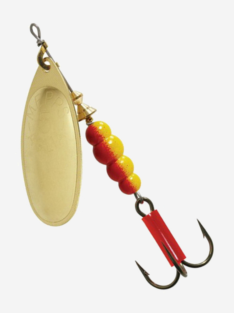 Блесна для рыбалки вертушка Mepps AGLIA 5, Gold, комплект из 5 штук