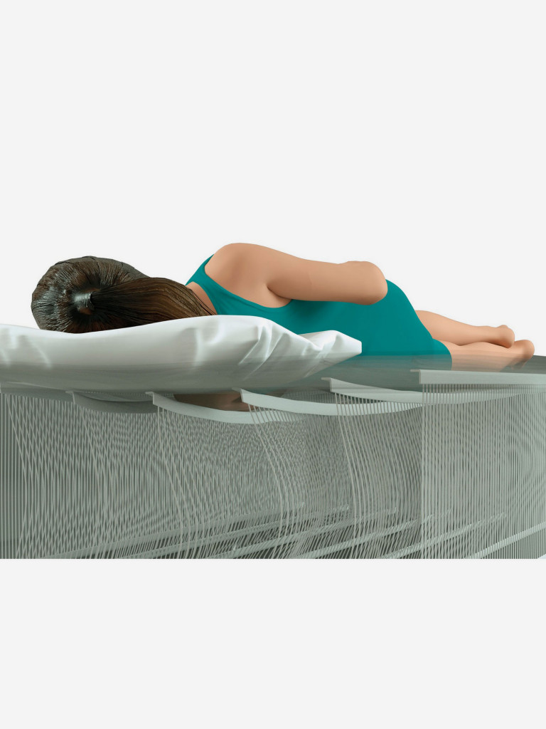 Кровать надувная Intex 64116 PILLOW REST MID-RISE, Twin, 99х191х30 см, с насосом 220В