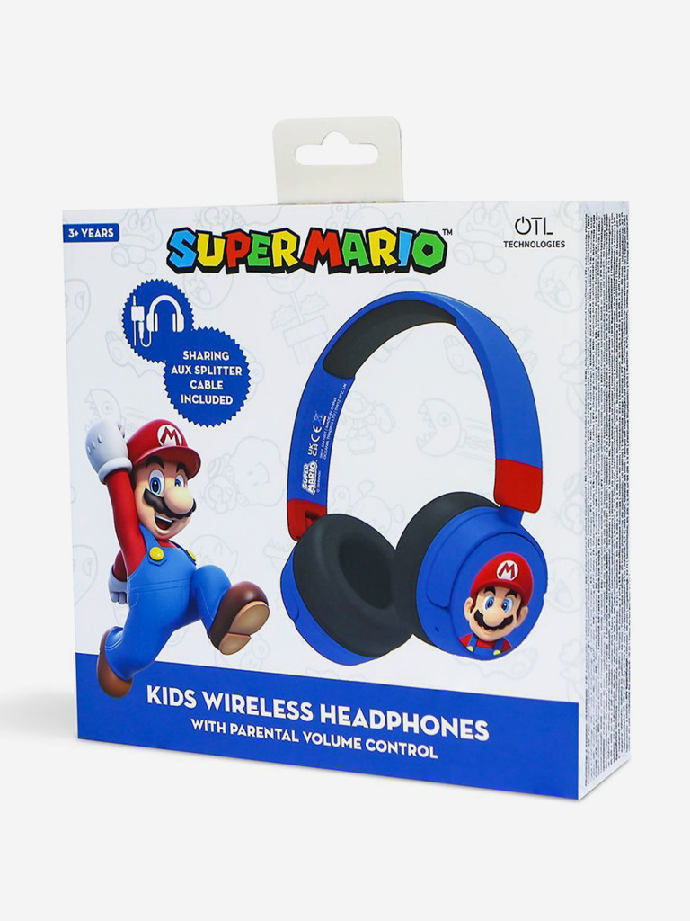 Детские беспроводные наушники OTL Technologies Mario