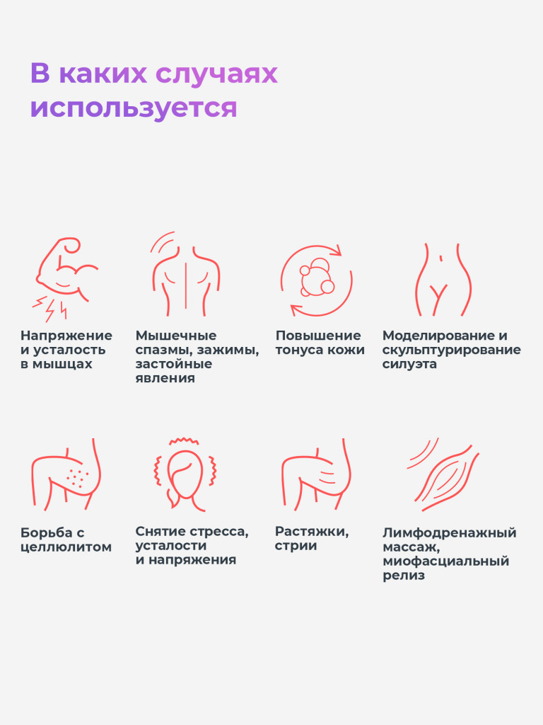 Вакуумная электрическая массажная банка Impulse Pneumo для всего тела
