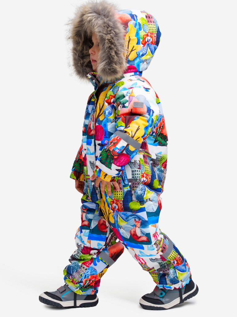 Комбинезон зимний для девочек PlayToday