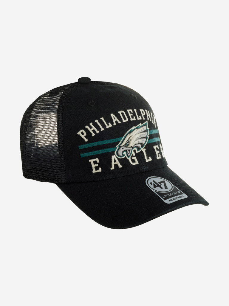 Бейсболка с сеточкой 47 BRAND Highpoint Philadelphia Eagles NFL (черный)