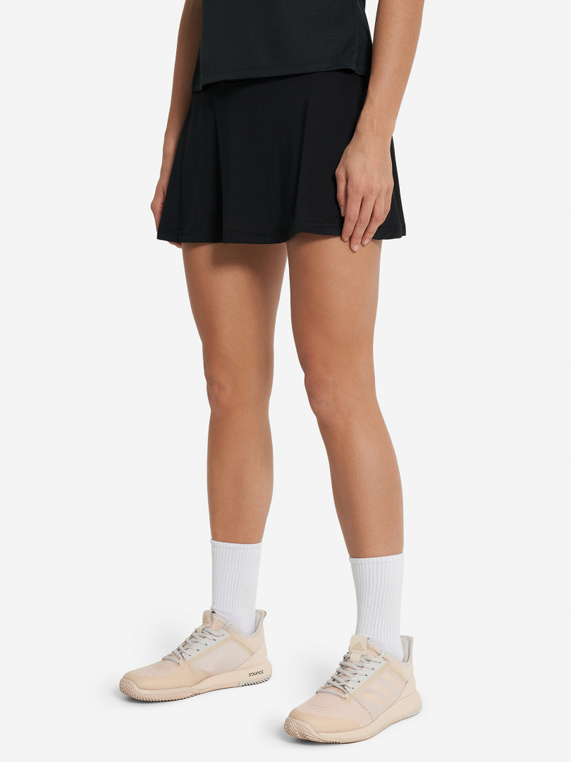 фото Юбка женская adidas club skirt, черный