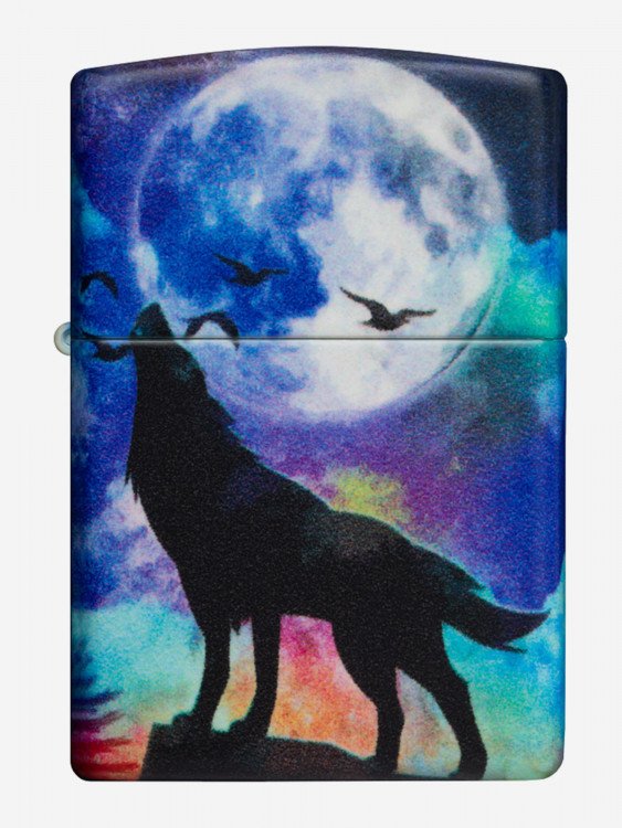 Зажигалка бензиновая ZIPPO 49683 Wolf