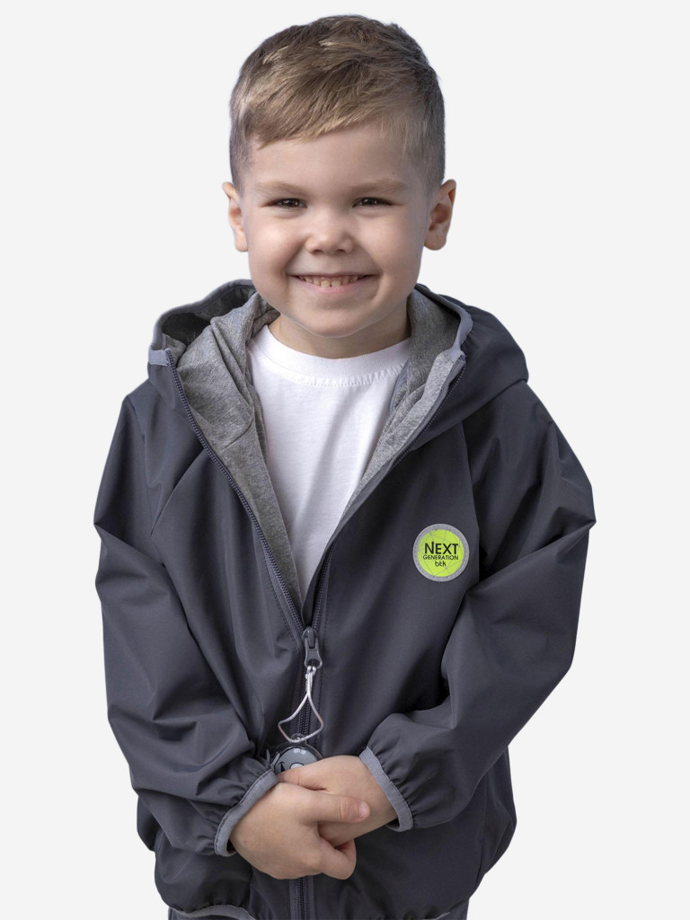 Ветровка для мальчика batik Никвэй темно-серый