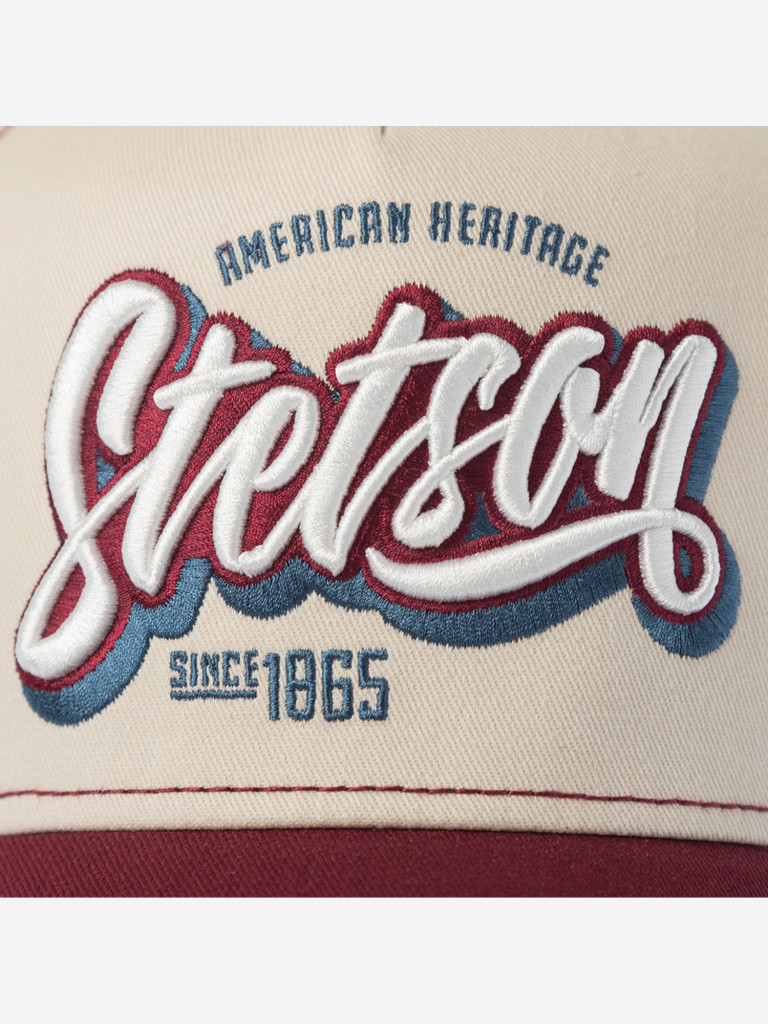Бейсболка с сеточкой STETSON 7741108 TRUCKER CAP ONE FOR ALL (бежевый)