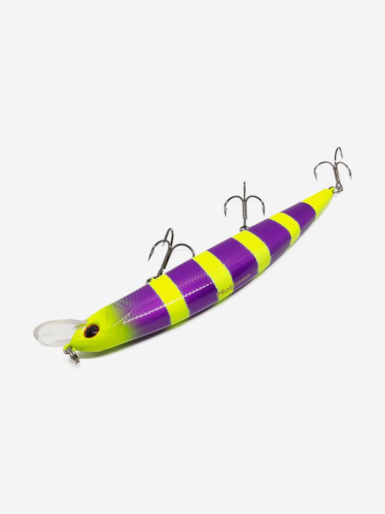 Воблер Mottomo Aringo 130SP 21,3g Violet Chartreuse