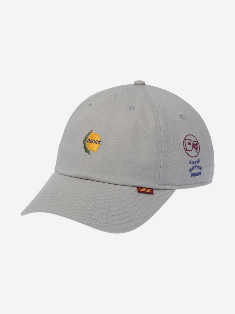 Бейсболка DJINNS Dad Cap Bitter (серый)
