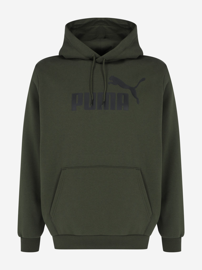 Худи мужское PUMA Ess Big Logo Varsity Green