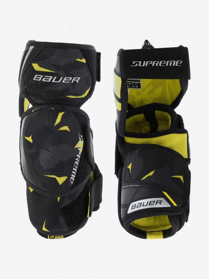 фото Налокотники хоккейные детские bauer supreme 3s, черный