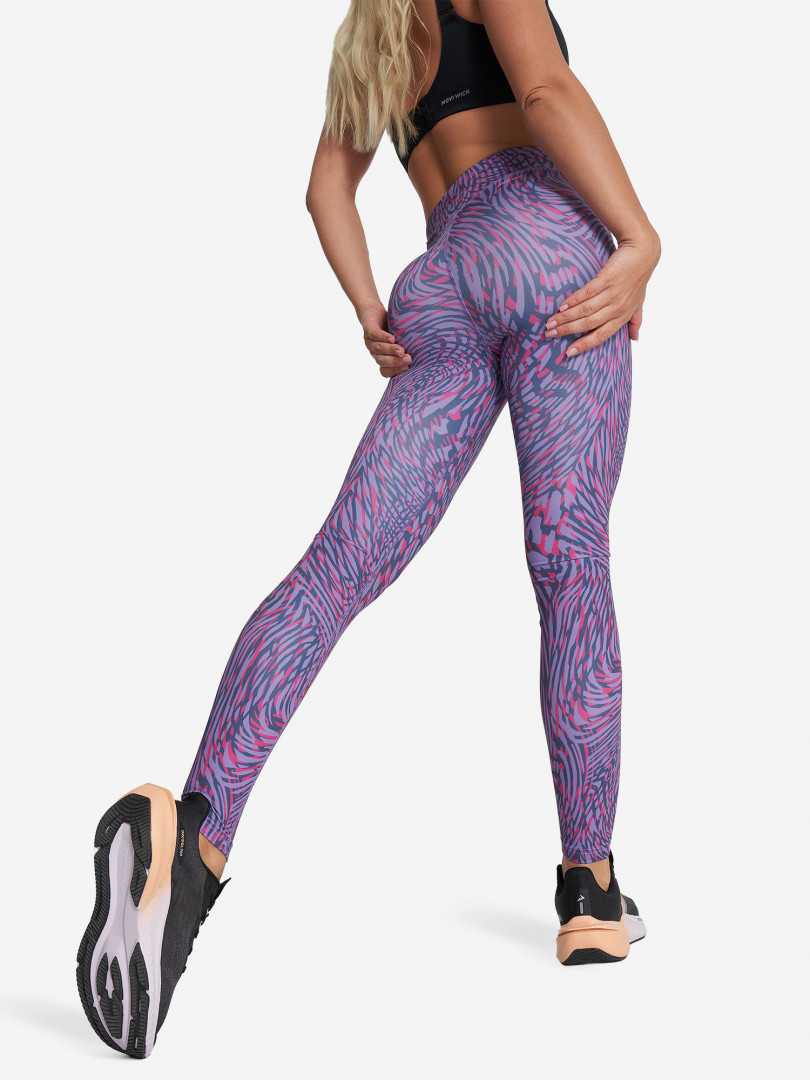 Легинсы женские Demix ActiveMove GFX Фиолетовый 989₽