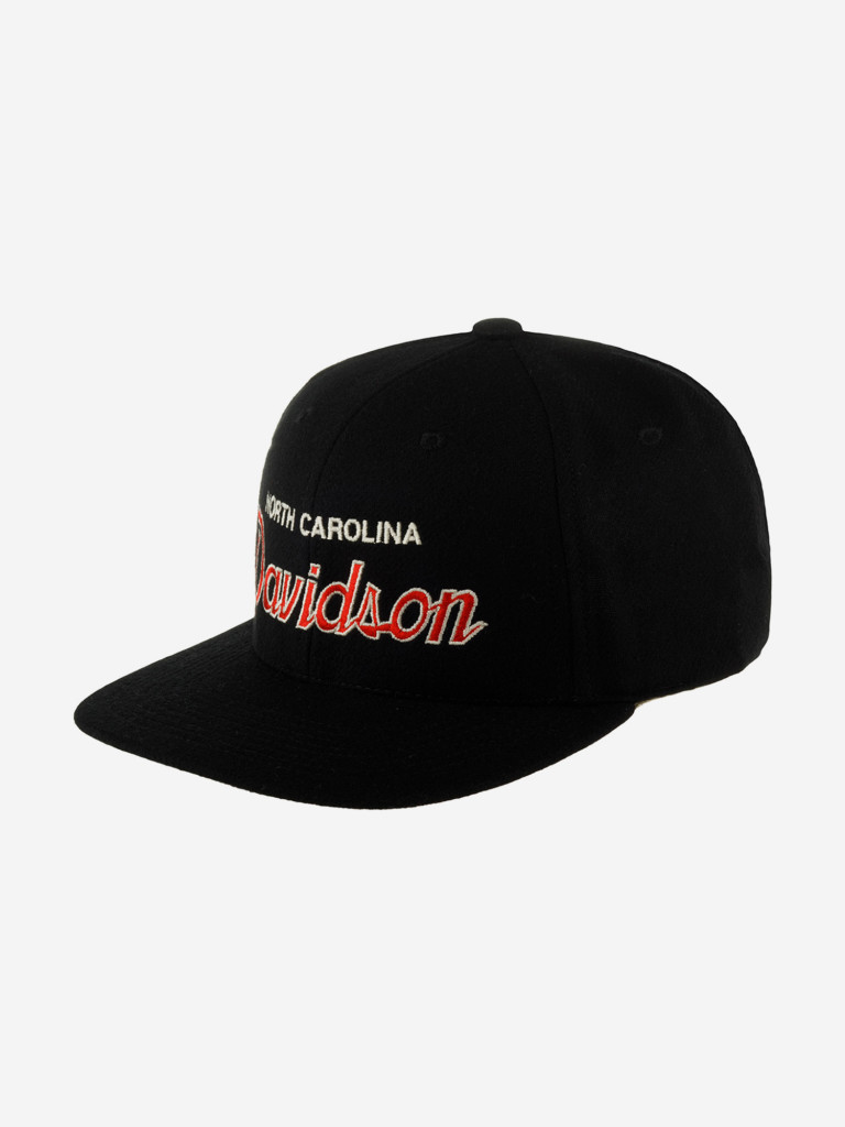 Бейсболка с прямым козырьком HOOD 100-MWL003-NC007-BK Davidson (черный)