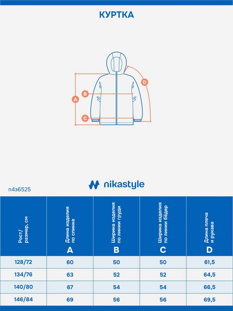 Куртка ПЛЮС САЙЗ NIKASTYLE