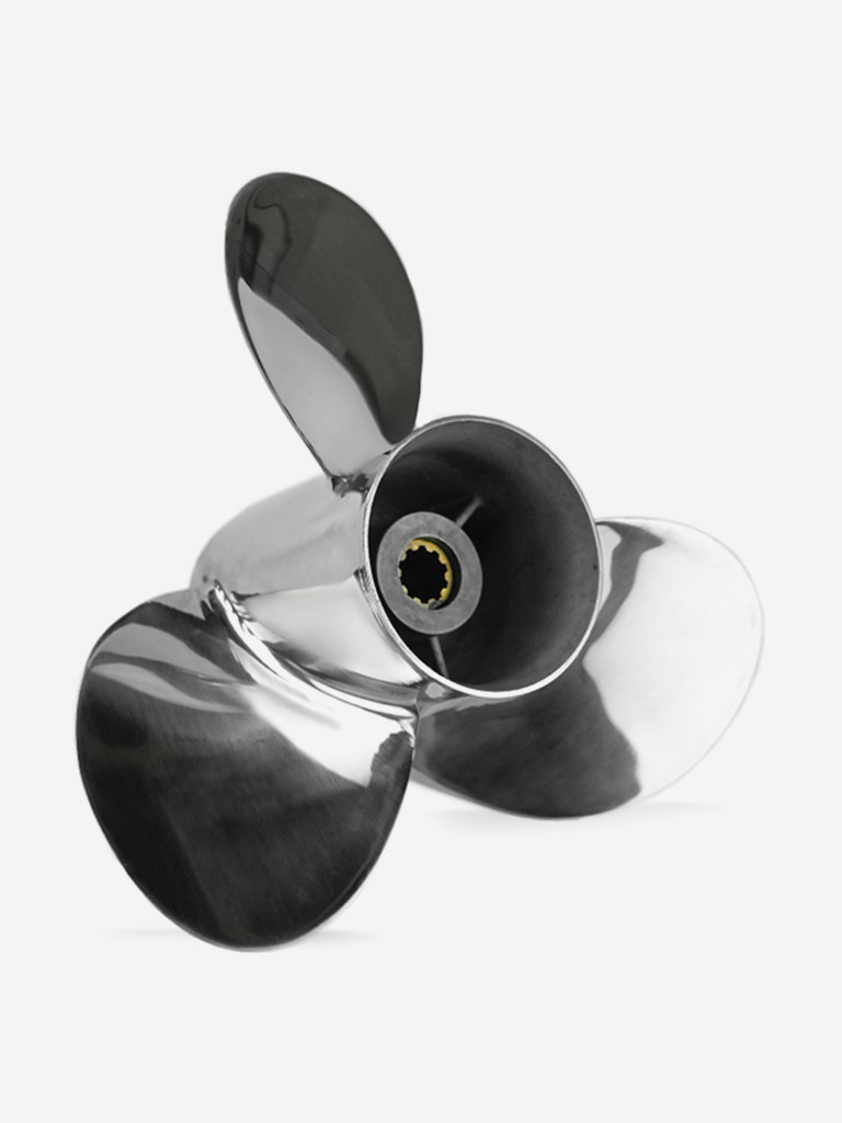 Гребной винт Skipper для Suzuki 25-30HP, нержавеющий, диаметр 10 1/4", шаг 13", 3 лопасти