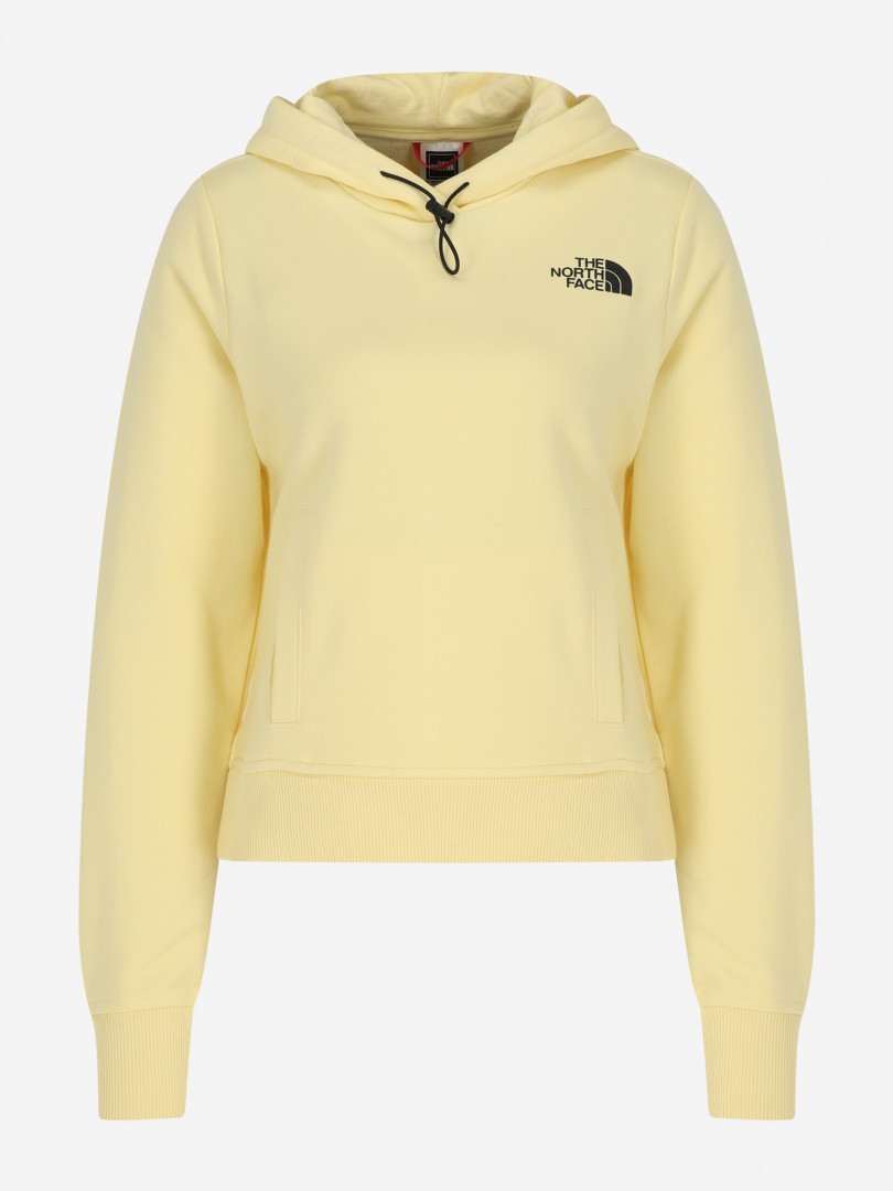 фото Худи женская the north face hoodie graphic, желтый