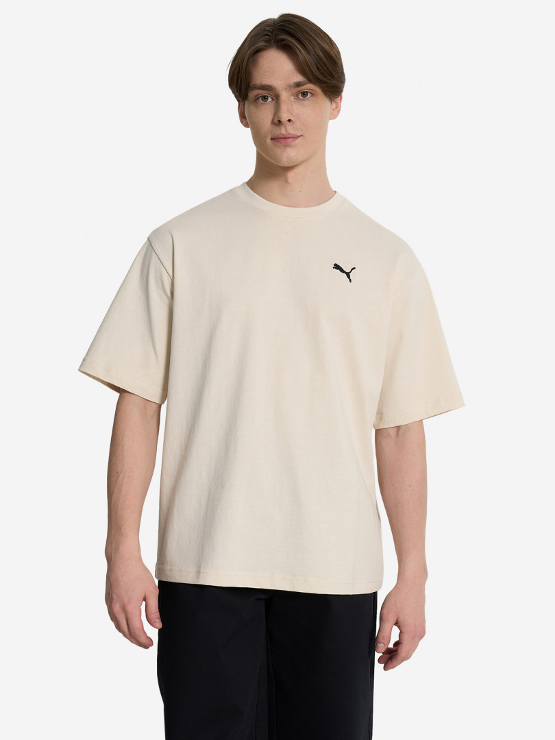 Футболка мужская PUMA Wardrobe Ess Бежевый 4499₽