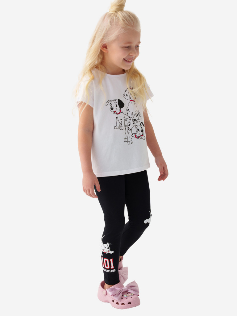 Легинсы для девочек, 2 пары в комплекте PlayToday