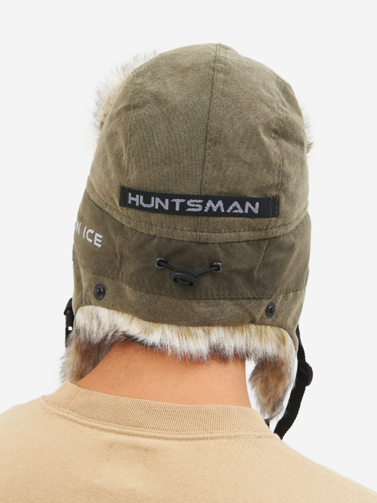 Шапка-ушанка зимняя мужская Huntsman Yukon Ice мембранная