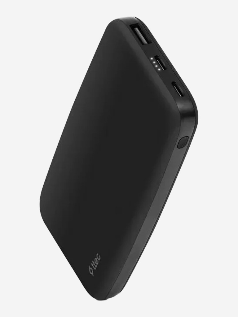Внешний аккумулятор TTEC ChargeUp 10.000mAh Powerbank. Цвет: черный