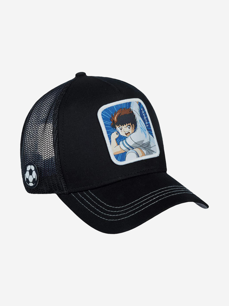 Бейсболка с сеточкой CAPSLAB CL/TSU/1/TSU4 Captain Tsubasa Ozora (черный)