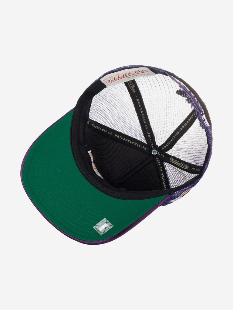 Бейсболка с сеточкой MITCHELL NESS HHSS3467-LALYYPPPPURP Los Angeles Lakers NBA (фиолетовый)