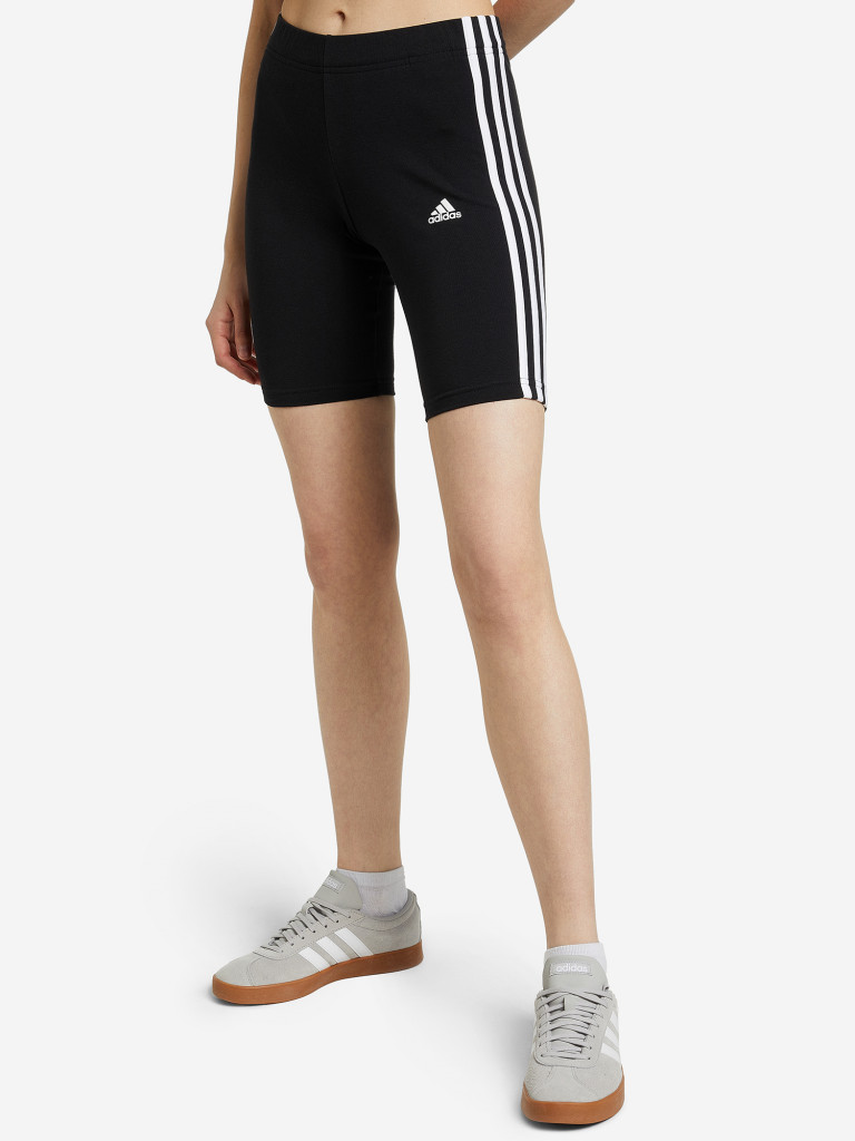 Велосипедки женские adidas черный цвет — купить за 2589 руб. со скидкой 30  %, отзывы в интернет-магазине Спортмастер