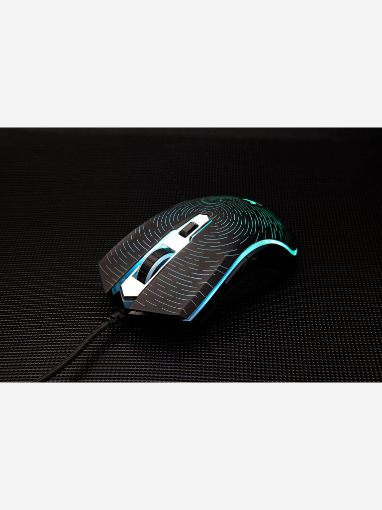 RAPOO Игровая мышь проводная V25S, цвет - черный (12277)