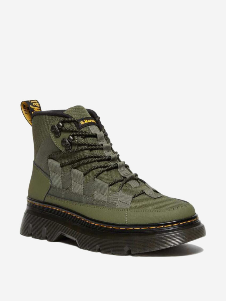 Ботинки мужские DR. MARTENS Boury Leather Casual Boots Khaki