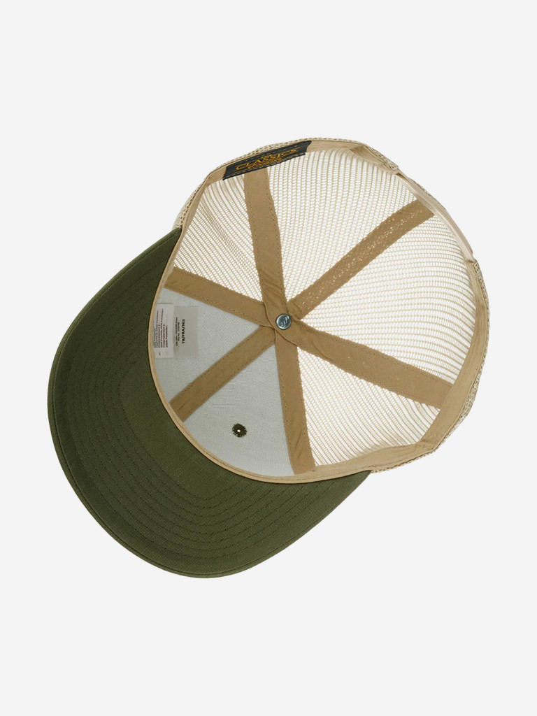 Бейсболка с сеточкой FLEXFIT 6606T (оливковый)