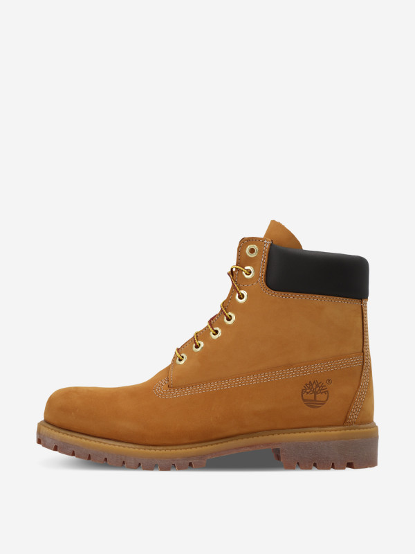 Ботинки утепленные мужские Timberland 6 Inch Premium Boot желтый цвет — купить за 22399 руб. со скидкой 20 %, отзывы в интернет-магазине Спортмастер