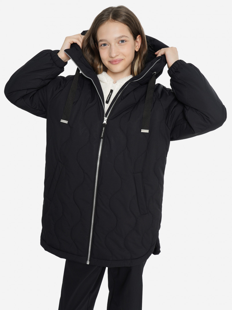 Куртка утепленная для девочек Northland Черный 5999₽