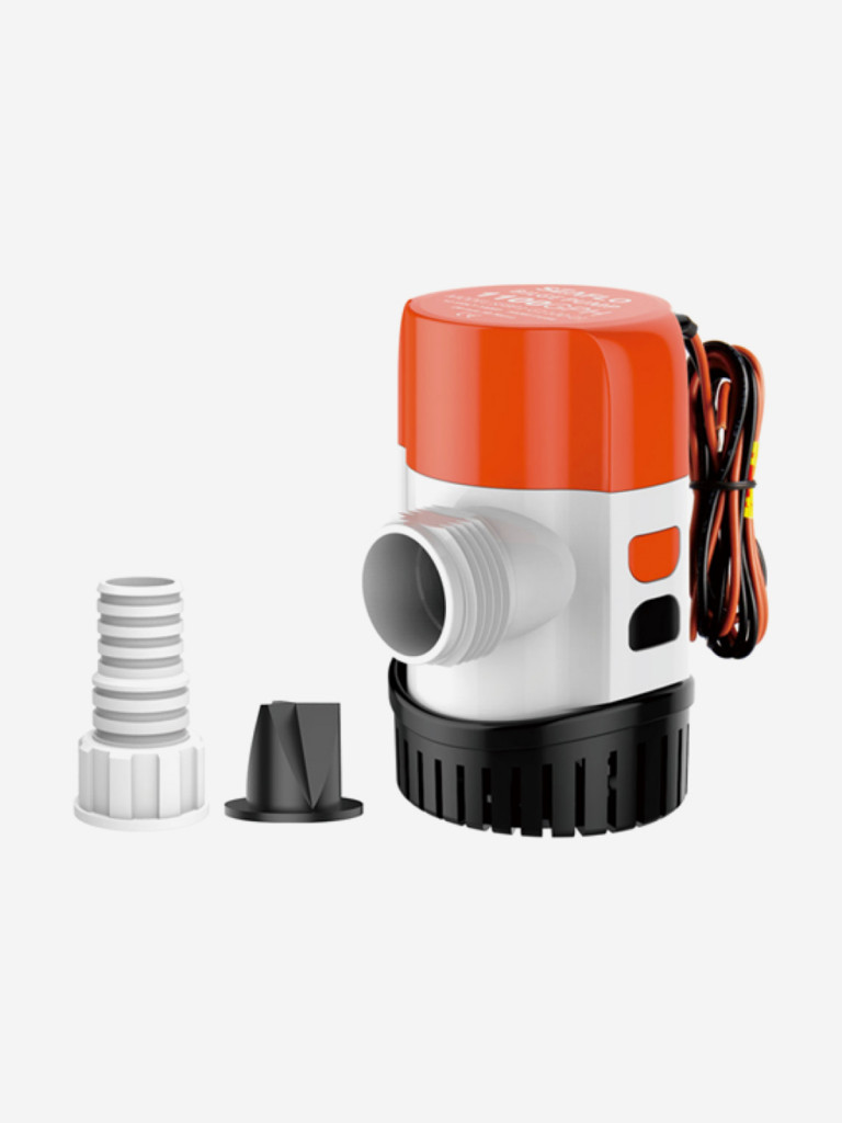 Водооткачивающая помпа SeaFlo 12V, 1100 галлон/час, трюмная, патрубок 25/29 мм