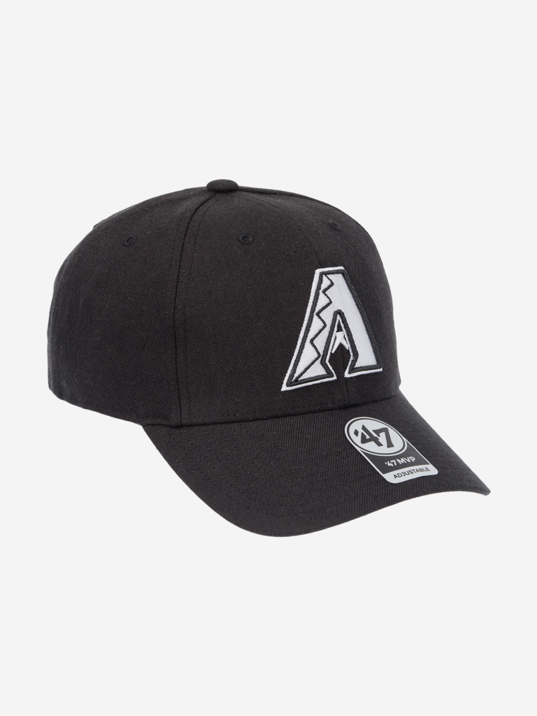 Бейсболка 47 BRAND BCPTN-MVP29WBV-BKW Arizona Diamondbacks MLB (черный)