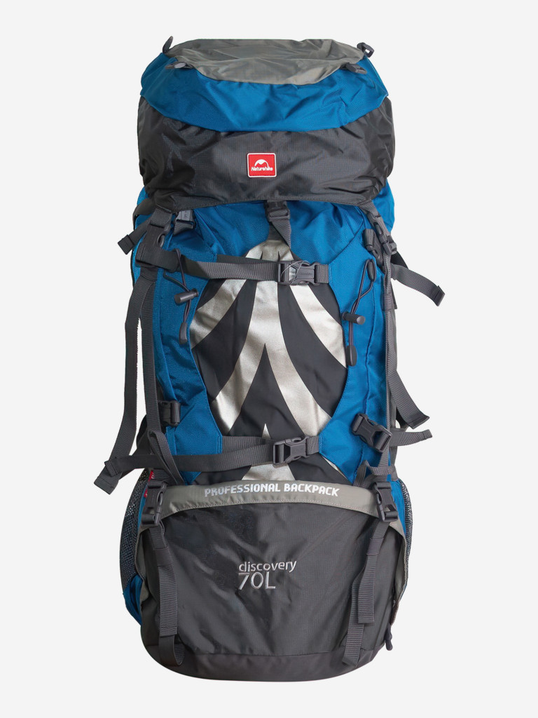 Рюкзак туристический Naturehike, 70л, голубой (NH70B070-B)