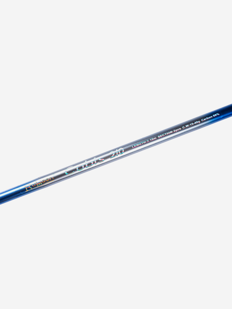 Спиннинг Rubicon Cobis 5 25 г 2.40 м, быстрый строй (Fast), карбон, универсальный, на щуку и судака