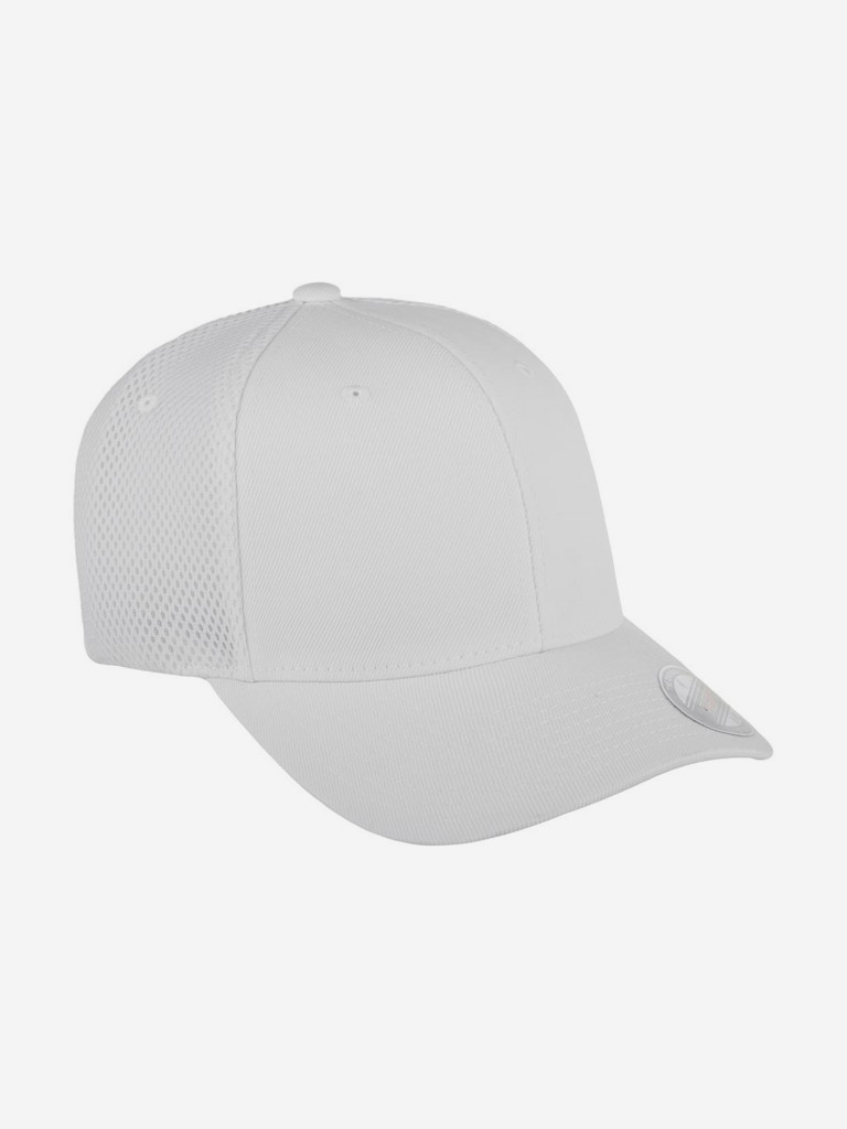 Бейсболка с сеточкой FLEXFIT 6533 (белый)