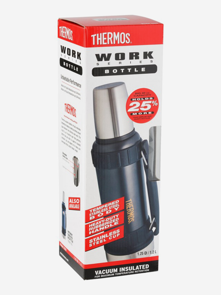 Термос для чая 1,2 л THERMOS WORK-2520 белый