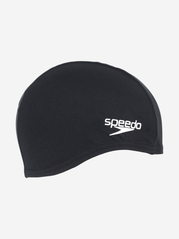 Шапочка для плавания Speedo Poly арт. 8-710080001 черный цвет — купить за 399 руб. со скидкой 50 %, отзывы в интернет-магазине Спортмастер