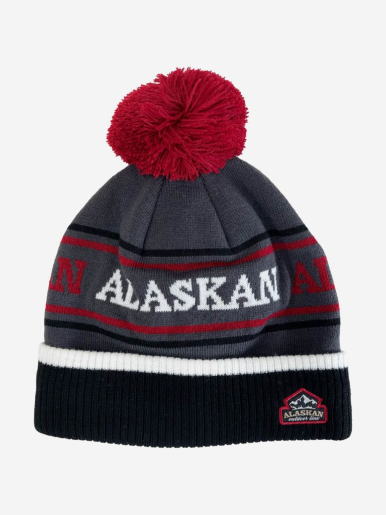 Шапка мужская Alaskan Knitted мультиколор